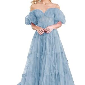 Never worn blue princess dress